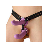 Dubbele Penetratie Strap On Harnas - PlayForFun